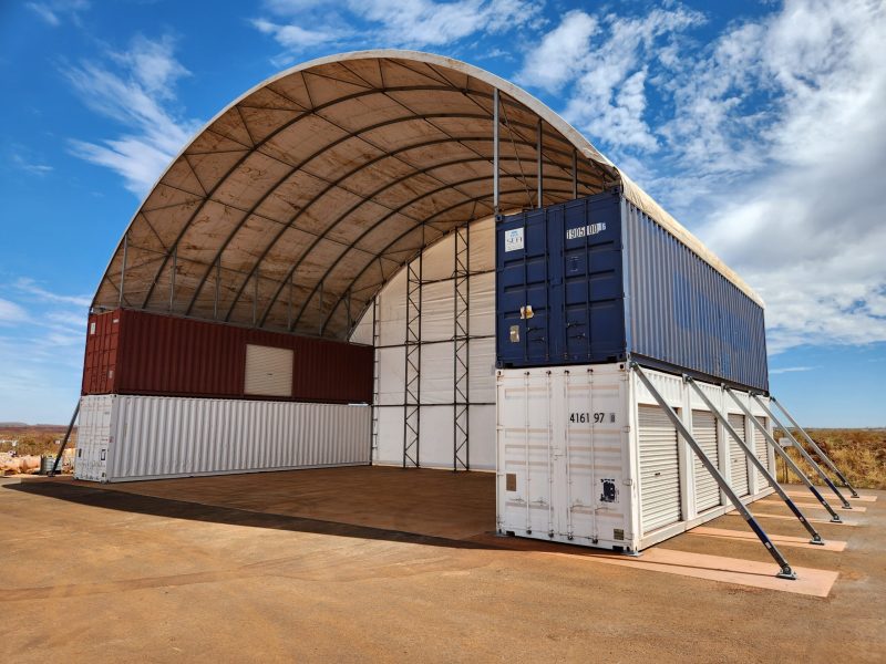 XRT Engineering Dome Shelter Installation